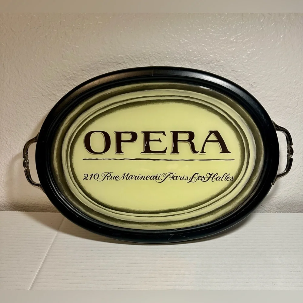 Oval Serving Tray Original Art on Tray by Angela Staehling Opera Singing‎ Music